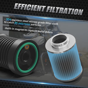Kit filtre à huile réutilisable pour Harley Touring - vue 1