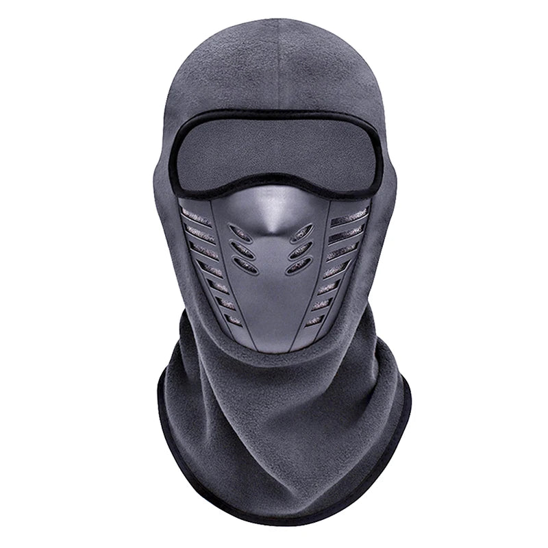 Cagoule moto polaire thermique coupe-vent - vue 8