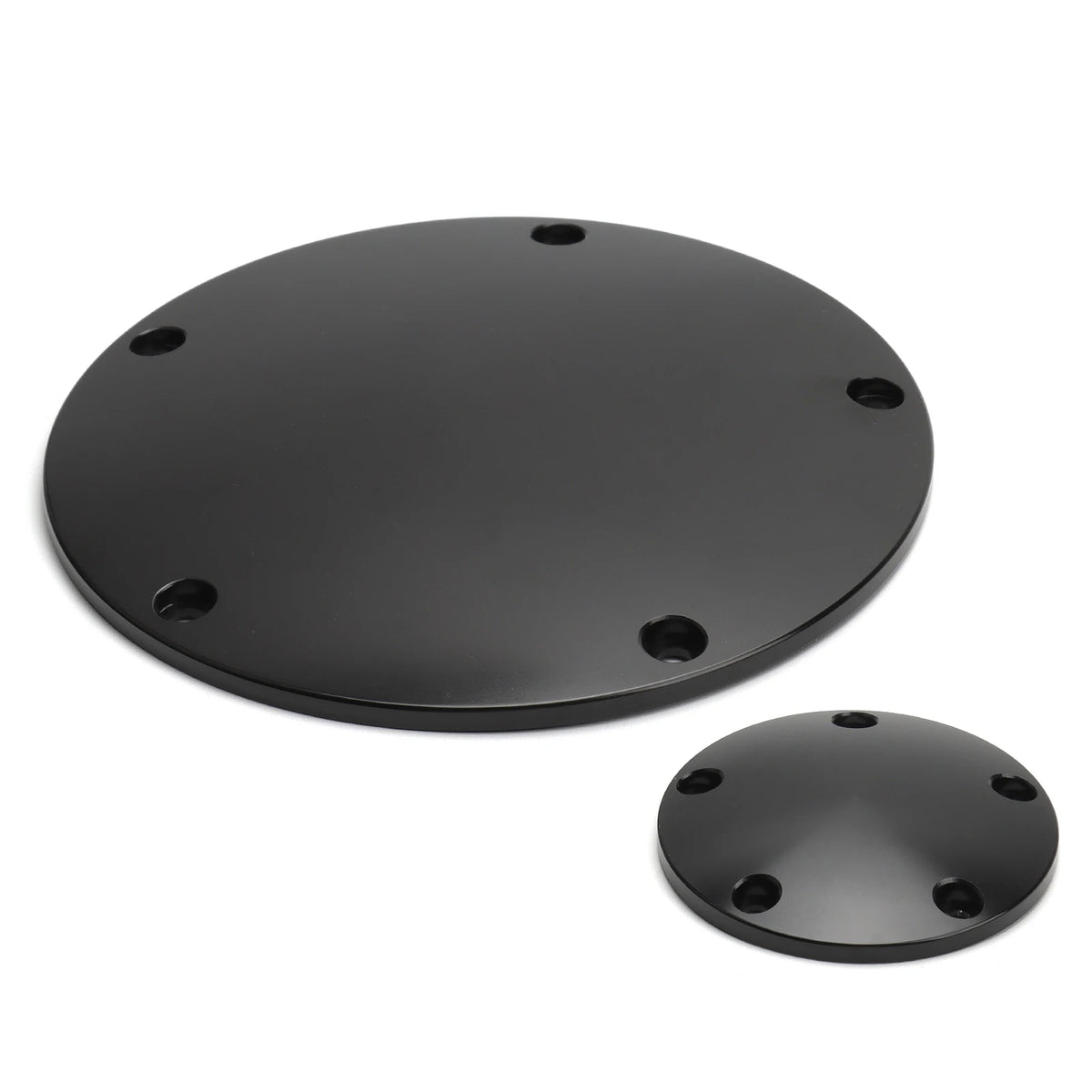 Cache derby et cache timer 5 trous pour Harley Dyna Softail Touring - vue 1