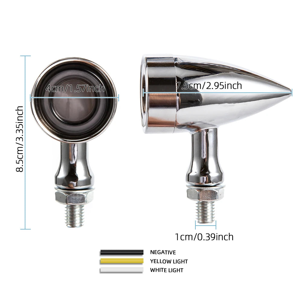 Clignotants LED bullet pour Harley - vue 6