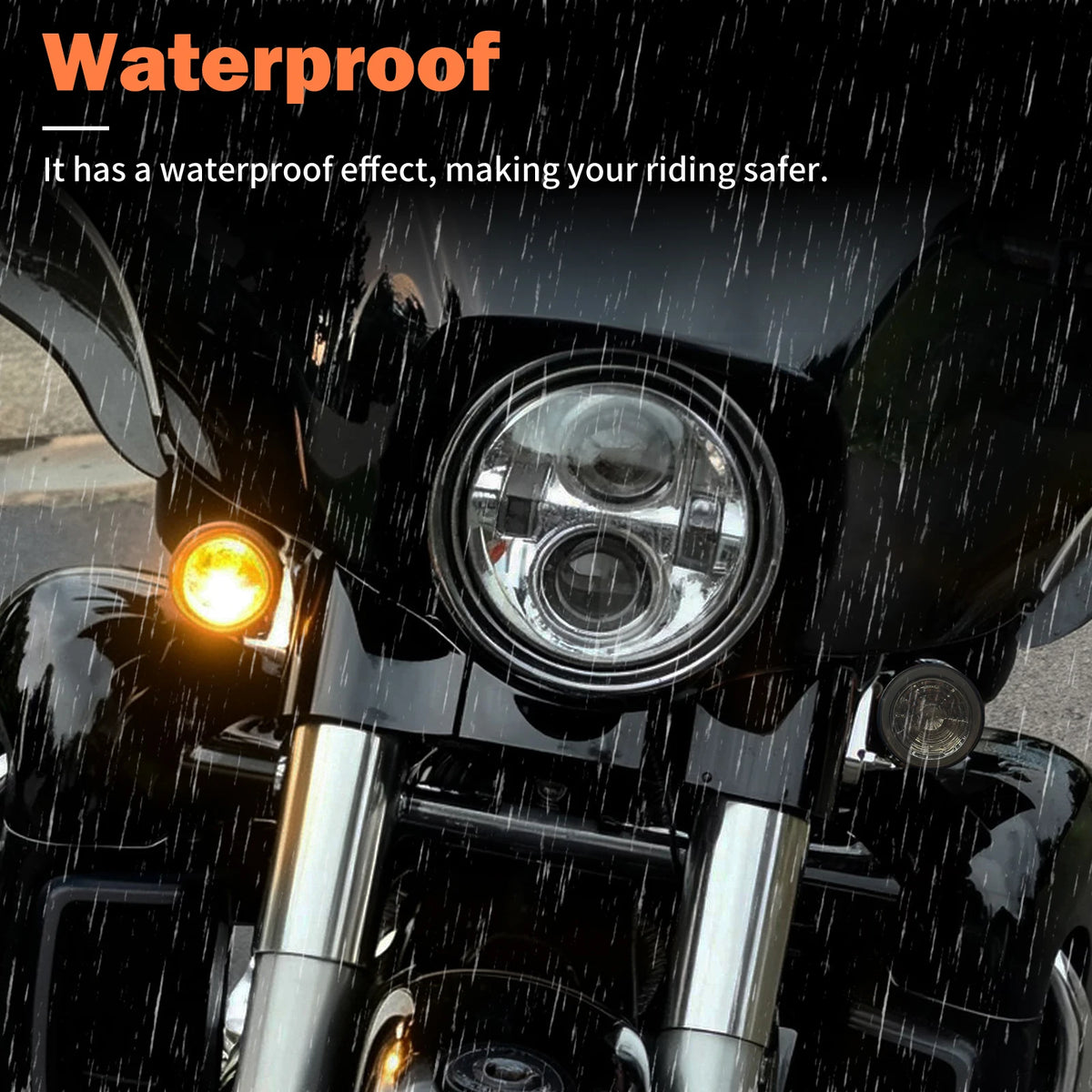 Clignotants arrière LED format bullet 1156 pour Harley-Davidson Touring, Softail, Dyna, Sportster, CVO – photo 6/6