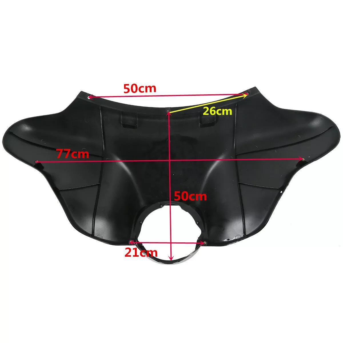 Carénage batwing intérieur et extérieur pour moto Harley - vue 4