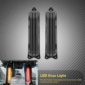 Extension de Garde-boue Arrière avec Feux LED Tri-fonction - Harley-Davidson Touring 2014 et + – photo 8/9