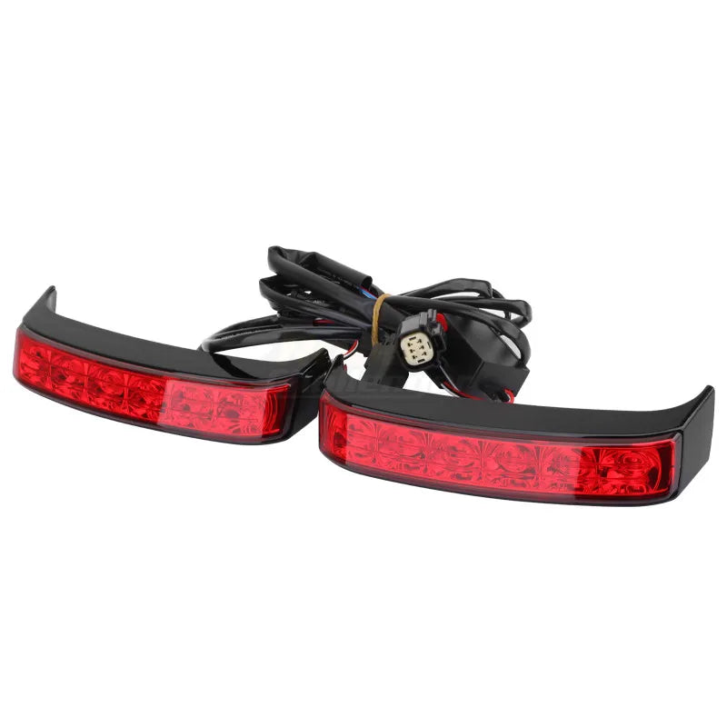 Feux LED de sacoches, stop et clignotant, pour Harley Touring Electra Glide Street Glide - vue 7