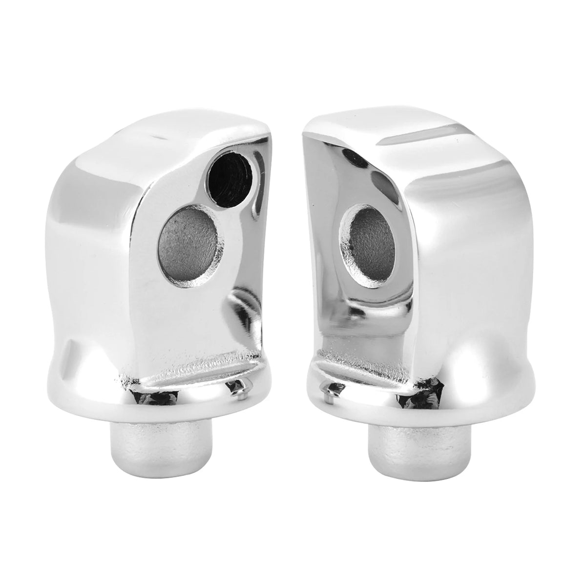 Adaptateur de repose-pieds passager cannelé pour Harley-Davidson Softail 2018-2020 – photo 1/6