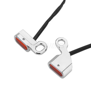 Mini clignotants LED de commodo pour Harley Softail Dyna - vue 2