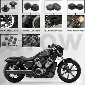 Béquille Latérale en Acier 20CR avec Support - Harley-Davidson Touring Street Glide FLHX, Road King FLHR 2007-2024 – photo 1/11