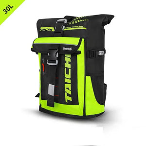 Sac à dos moto imperméable noir avec option éclairage LED - vue 13