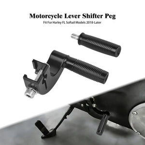 Levier de sélecteur de vitesse en aluminium pour Harley-Davidson Softail - vue 10