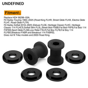Silentblocs de pontets de guidon pour Harley Touring Softail - vue 3