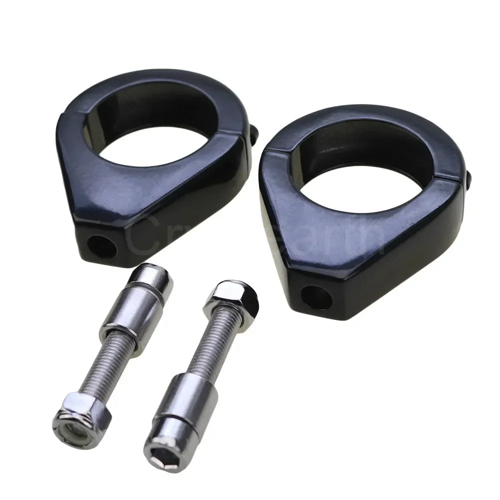 Colliers de fourche pour clignotants pour Harley Sportster Dyna Softail - vue 10