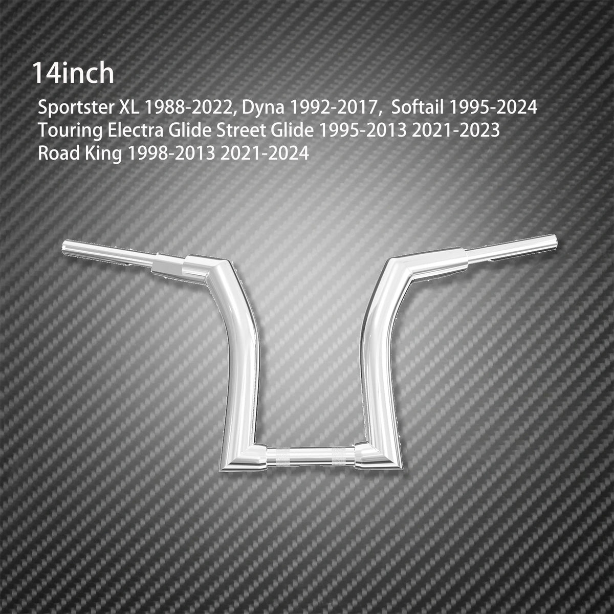 Guidon Drag Z 12"/14"/16" (Pince 1.25") - Harley-Davidson Sportster, Touring, Dyna & Softail – photo 17/18