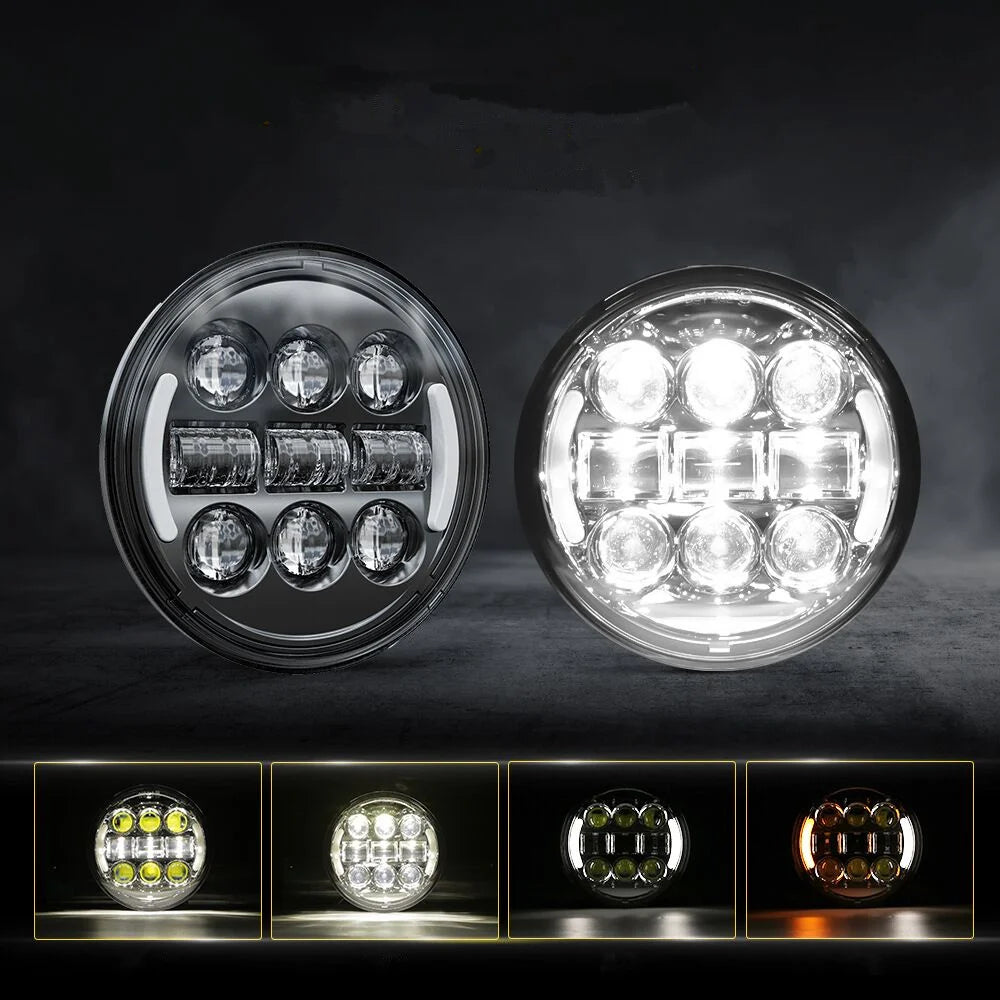 Phare LED 5,75 pouces pour Harley Sportster - vue 3