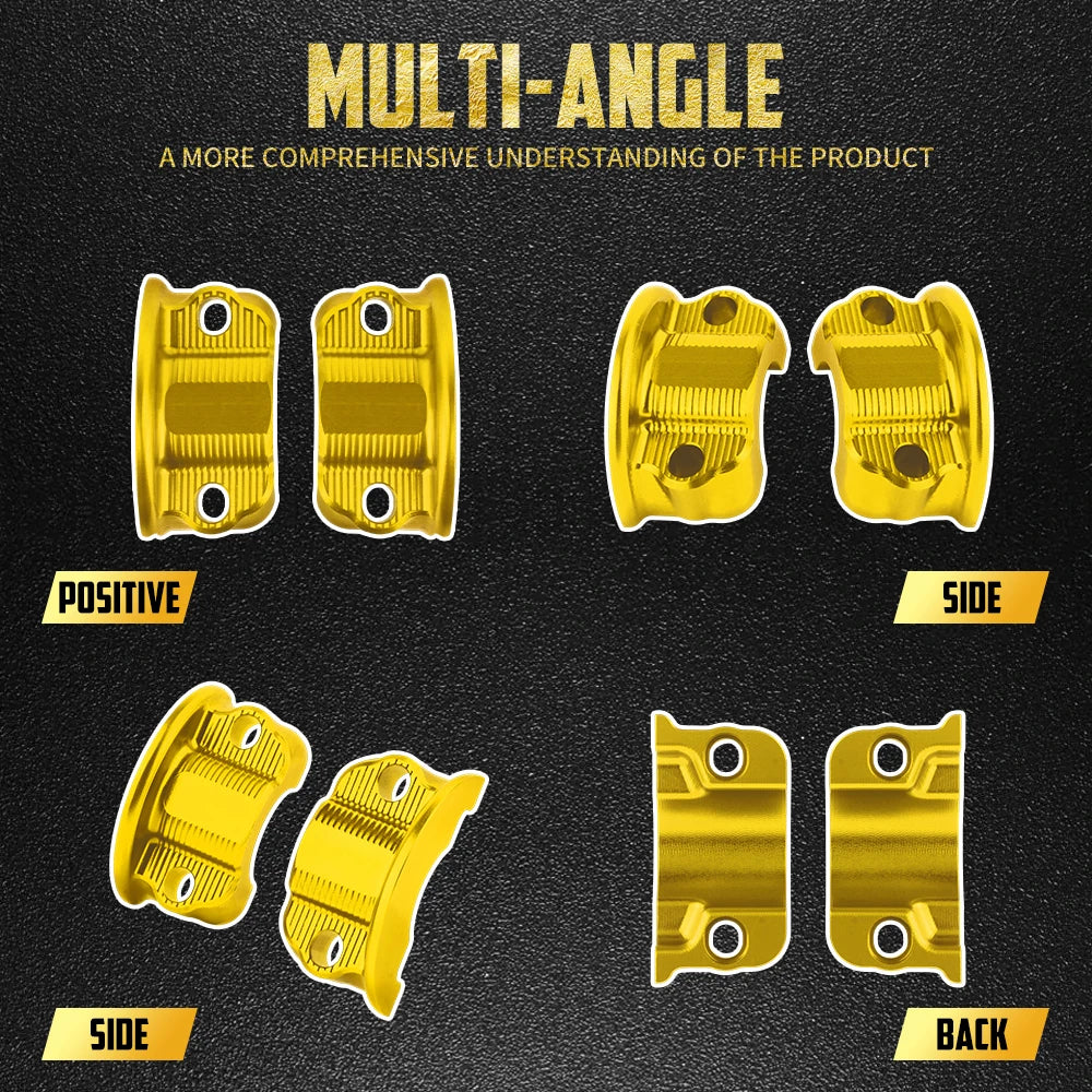 Support de maître-cylindre frein/embrayage pour guidon en aluminium - Harley Sportster, Dyna, Softail et Touring – photo 2/9