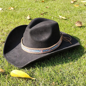 Chapeau cowboy en suédine - vue 37