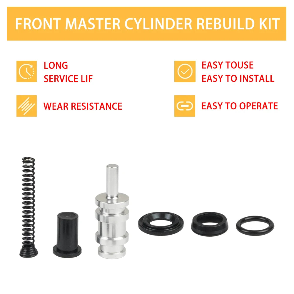 Kit de réfection de maître-cylindre avant pour Harley double disque - vue 2