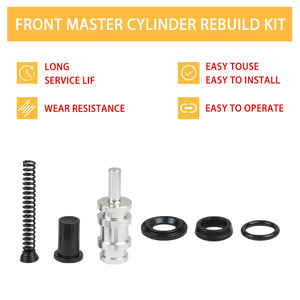 Kit de réfection de maître-cylindre avant pour Harley double disque - vue 2