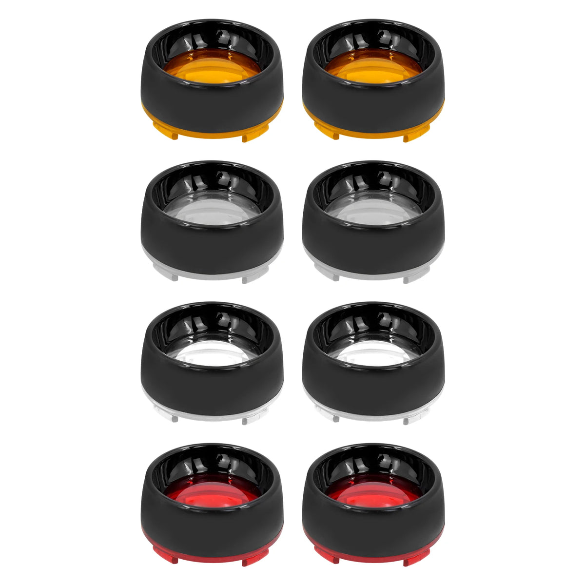 Cache-clignotant visière monté sur une Harley-Davidson - vue 4