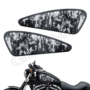 Autocollant décoratif drapeau sur réservoir de Harley Sportster - vue 4