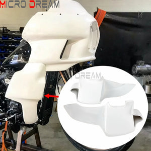 Carénage bas ventilé noir pour Harley Softail - vue 6