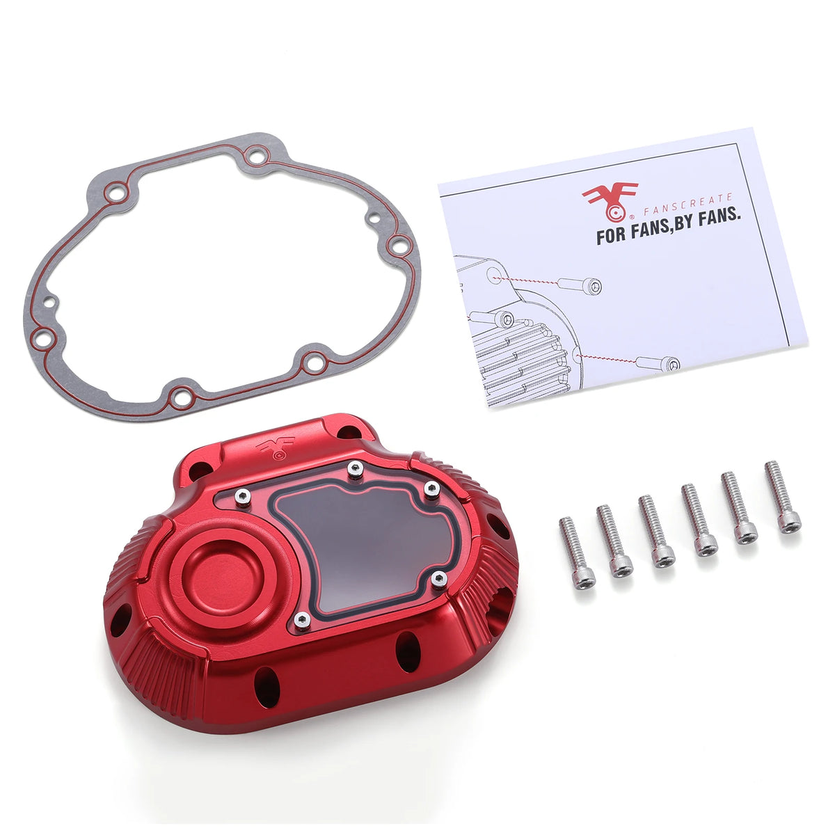 Cache latéral de boîte de vitesse à hublot pour Harley Touring Dyna Softail - vue 11