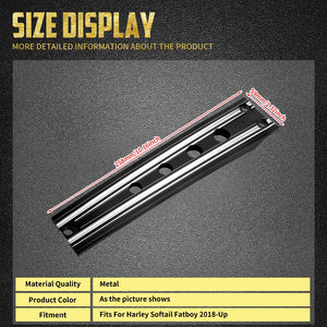 Extension de Console Basse de Réservoir (Dash Panel Extension) - Harley-Davidson Softail Fat Boy FLFB/FLFBS 2018-2025 – photo 6/8