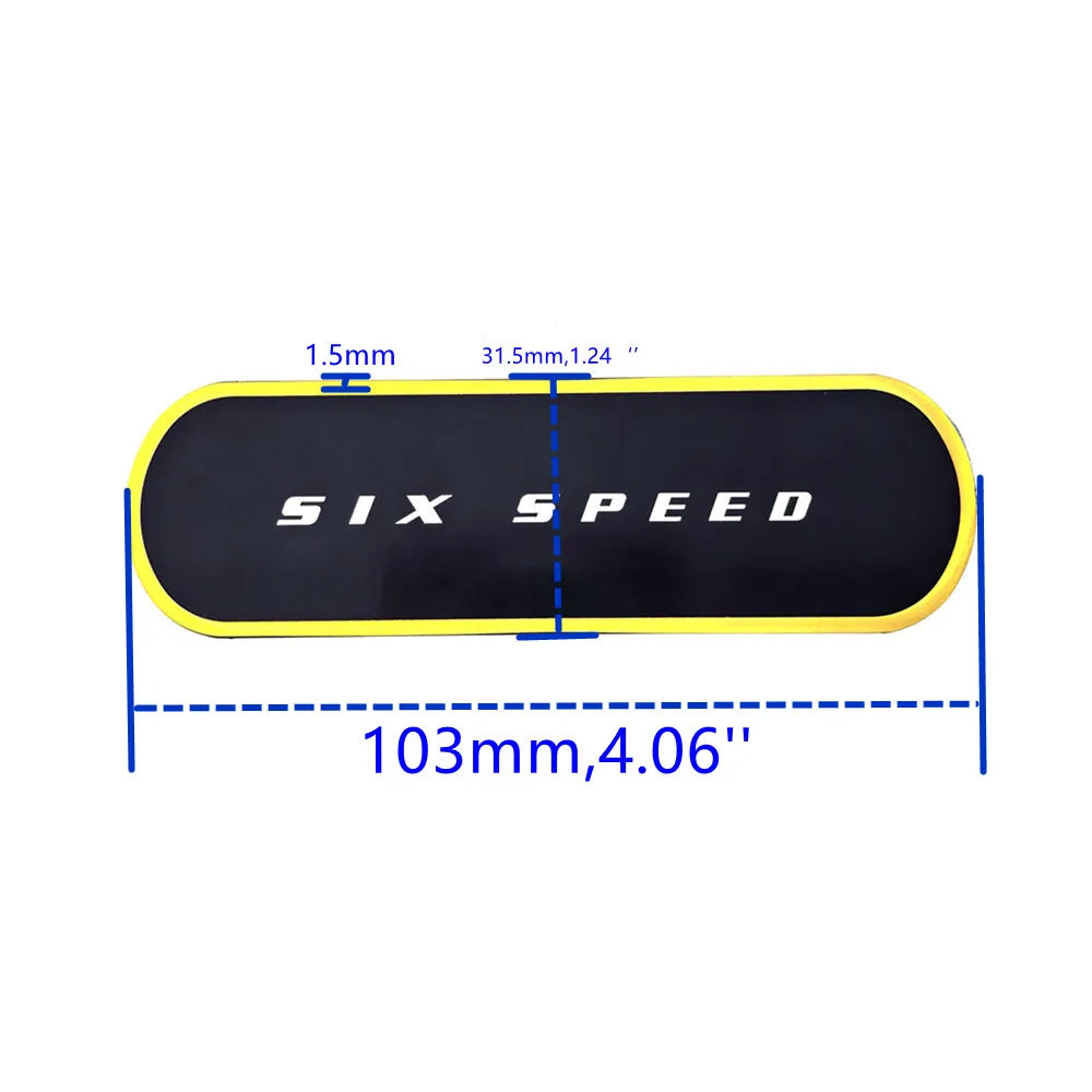 Insert Six Speed pour cache de boîte Harley Touring M8 - vue 4