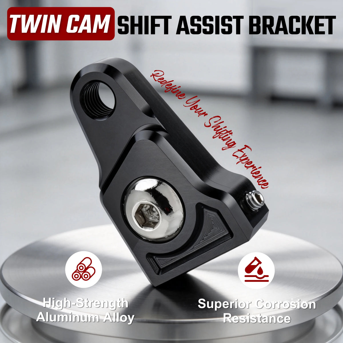 Support d'assistance au point mort pour Harley-Davidson Twin Cam Touring, Softail, Dyna 2000-2017 – photo 3/7