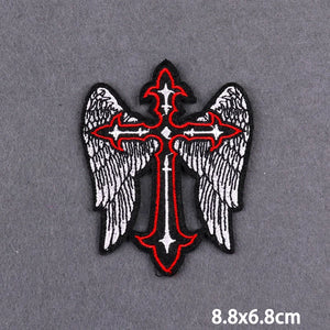 Écusson brodé Live To Ride motard punk à coudre ou repasser sur veste - vue 36