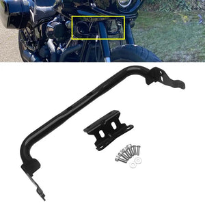 Support inférieur de carénage noir pour Harley Softail Low Rider ST - vue 1