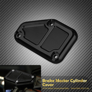 Cache maître-cylindre de frein avant pour Harley-Davidson Touring Street Glide, Road Glide, CVO 2023.5-2025 – photo 8/8