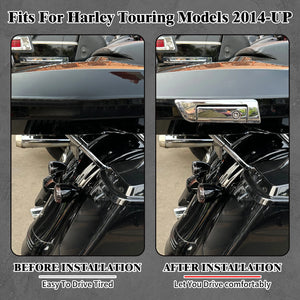 Kit loquet, charnières et clés pour top case Harley Touring - vue 3