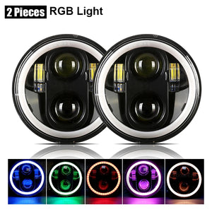 Phare LED 5 3/4 pouces pour Harley Dyna - vue 7