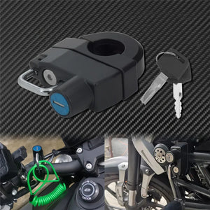 Antivol de Casque pour Guidon 25mm avec 2 Clés - Harley-Davidson Sportster, Touring, Dyna, Softail – photo 7/7