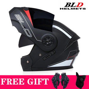 Casque moto modulable rétro double écran - vue - vue 17