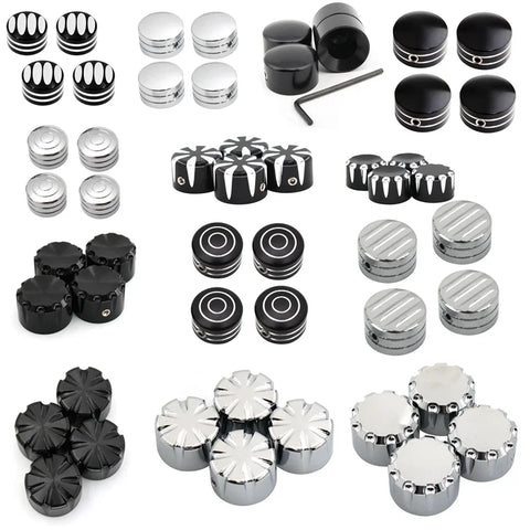 Caches de vis de culasse pour Harley Twin Cam Sportster - vue 1