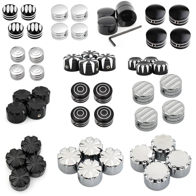 Caches de vis de culasse pour Harley Twin Cam Sportster - vue 1