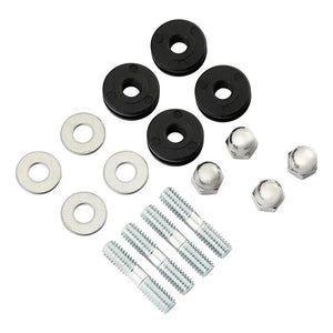 Kit de fixation chrome pour pare-brise de Harley-Davidson Road King - vue 3