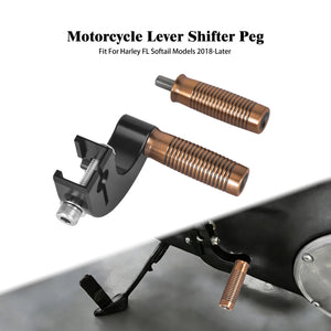 Levier de sélecteur de vitesse en aluminium pour Harley-Davidson Softail - vue 16
