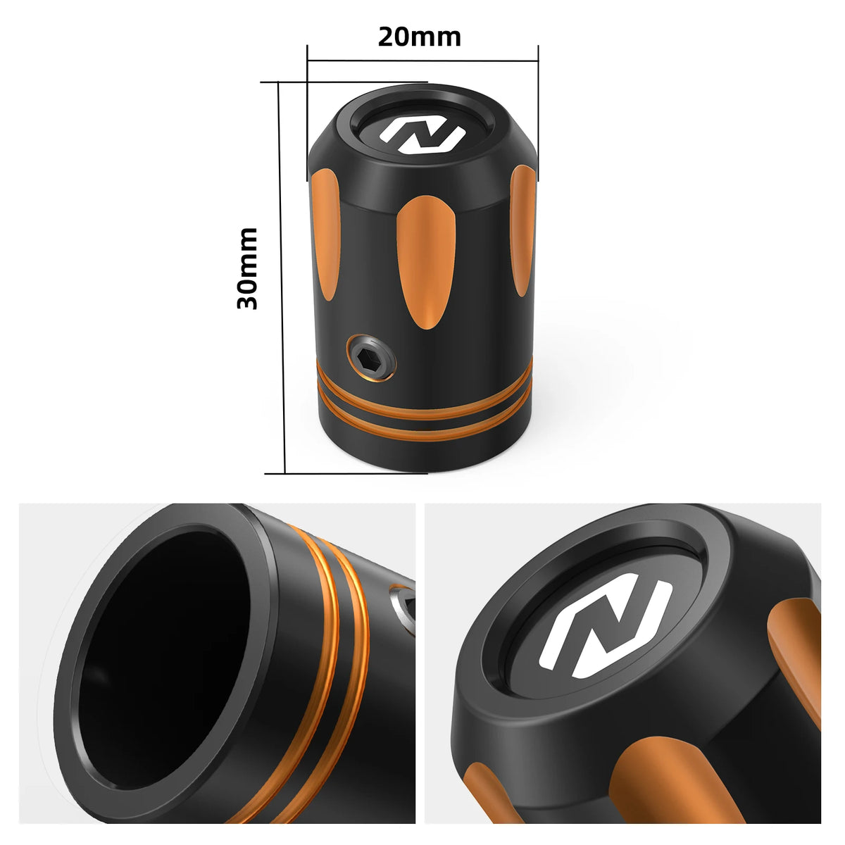 Cache d'Axe de Sélecteur Talon/Pointe (Heel Lever Cover) Aluminium - Harley-Davidson Street Glide, Road King, Electra Glide 2017-2023 – photo 6/9