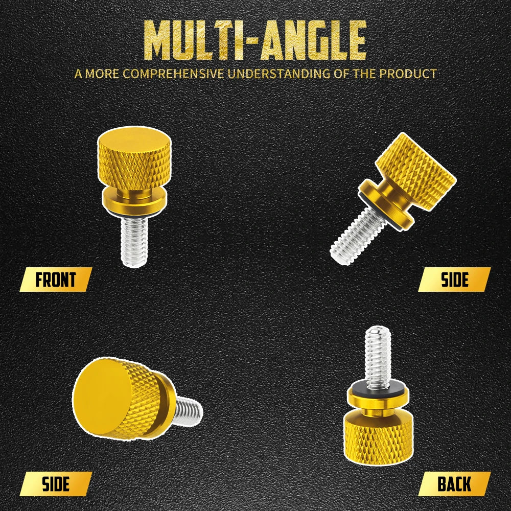 Kit de vis rapides de fixation de garde-boue arrière - Harley Touring Road King, Softail, Sportster XL883, XG, Dyna – photo 3/11