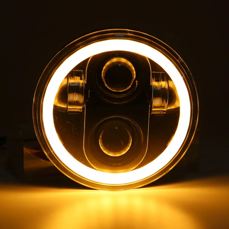 Phare LED 5,75 pouces pour Harley Sportster Dyna - vue 3