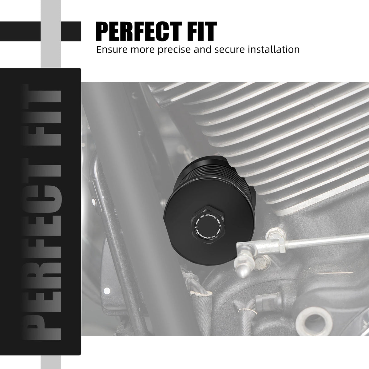 Kit filtre à huile réutilisable pour Harley Softail - vue 6