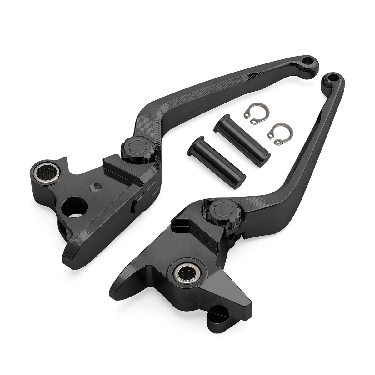 Leviers réglables frein et embrayage pour Harley Softail 2015-2024 - vue 1