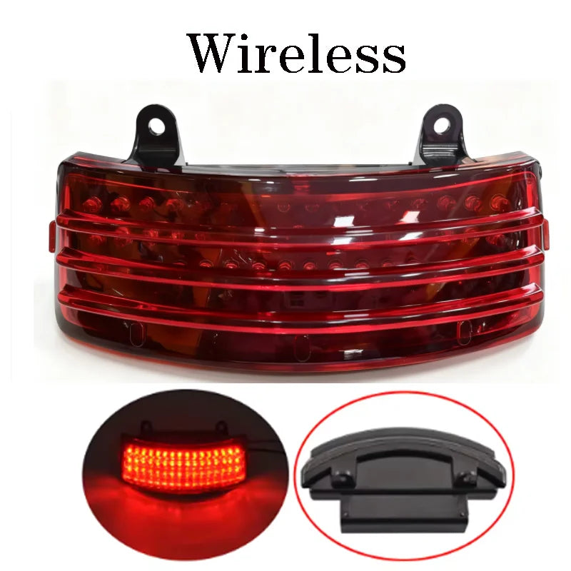 Feu arrière tri-bar LED pour Harley Touring - vue 5