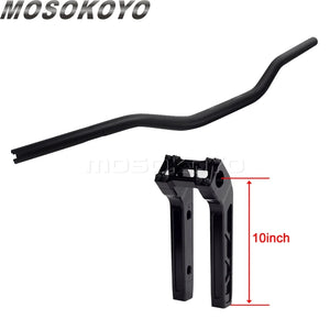 Risers pullback et guidon pour Harley Dyna Sportster Softail - vue 9