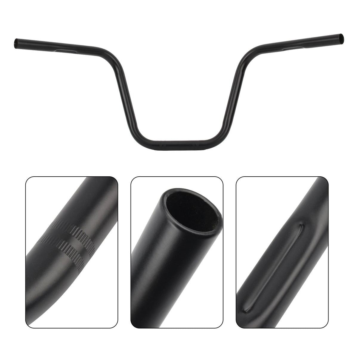 Guidon ape hanger rétro pour Harley Sportster et Softail - vue 4