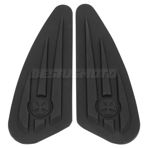 Autocollant antidérapant noir sur réservoir de Harley - vue 2