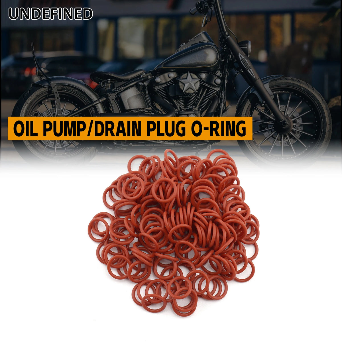 Joints toriques de bouchon de vidange pour Harley Softail Dyna Touring - vue 1