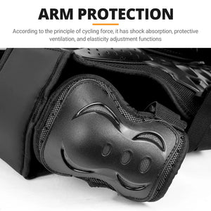 Ensemble armure de protection moto pour enfant - vue - vue 4